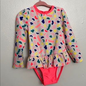 Bright Color Bathing Suit